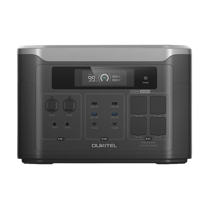 Портативна зарядна станція OUKITEL BP3000E 3200W 2048Wh