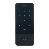 Клавіатура з контролером і зчитувачем Mifare Dahua DHI-ASI1201E-V1