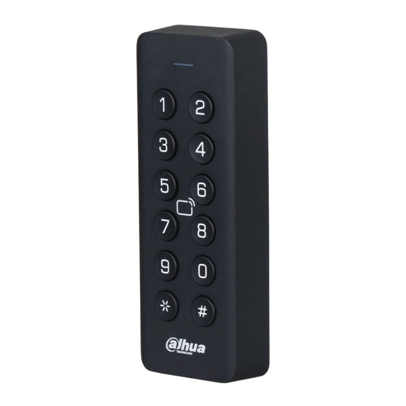 Зчитувач Mifare з клавіатурою Dahua DHI-ASR2101H водонепроникний IP66