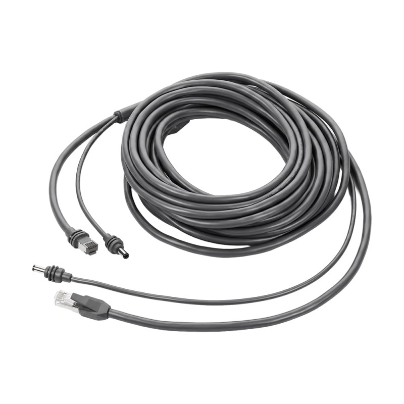 Кабель живлення та передачі даних 2 в 1 DC+Ethernet для Starlink Mini з перехідником Type-C 10м