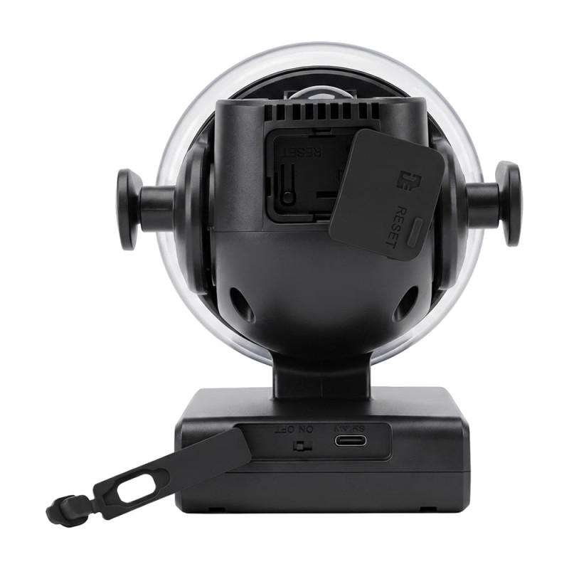 IP PTZ-відеокамера автономна з WiFi, прожектором та сонячною панеллю 3Mp Light Vision VLC-6103WLS Black (Lamp+Solar) (CareCam Pro) f=3.6mm, на акумуляторних батареях