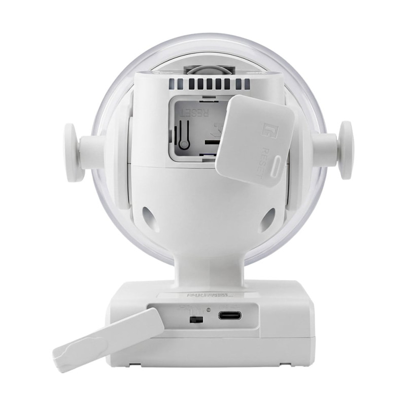 IP PTZ-відеокамера автономна з WiFi, прожектором та сонячною панеллю 3Mp Light Vision VLC-6103WLS White (Lamp+Solar) (CareCam Pro) f=3.6mm, на акумуляторних батареях