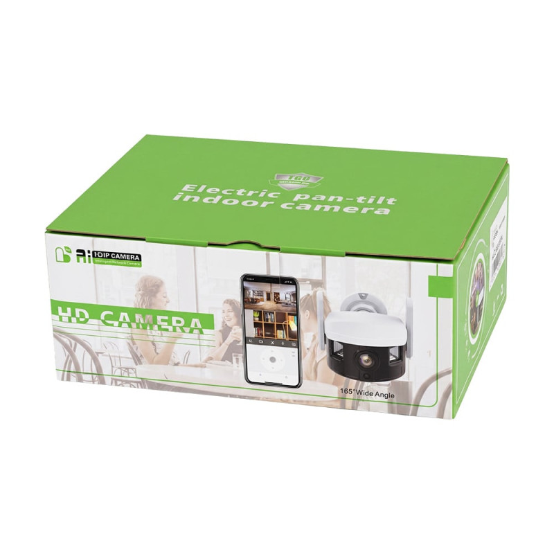 IP-відеокамера з WiFi 3Mp Light Vision VLC-1003WFY (CareCam Pro) Fisheye f=2.3mm, ІЧ+LED-підсвічування, з мікрофоном