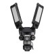 IP PTZ-відеокамера автономна з 4G, прожектором та сонячною панеллю 3Mp+3Mp+3Mp Light Vision VLC-1223IGL/3C (Lamp+Solar) f=4mm, на акумуляторних батареях