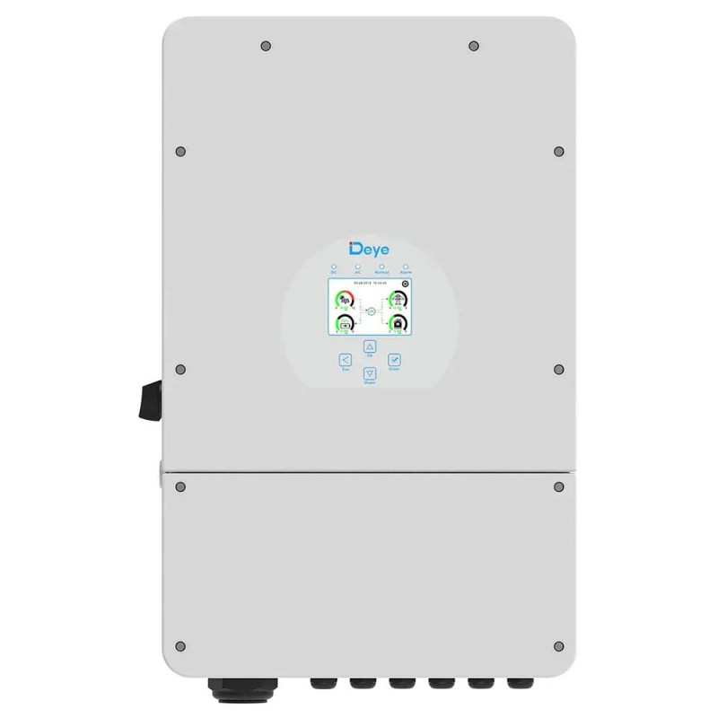 Гібридний однофазний інвертор 12kW Deye SUN-12K-SG02LP1-EU-AM3-PLUS