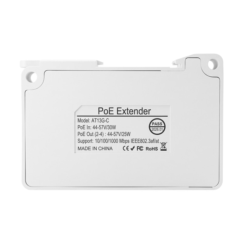 PoE-розширювач на DIN-рейку NVC-POE 3/1000 DIN
