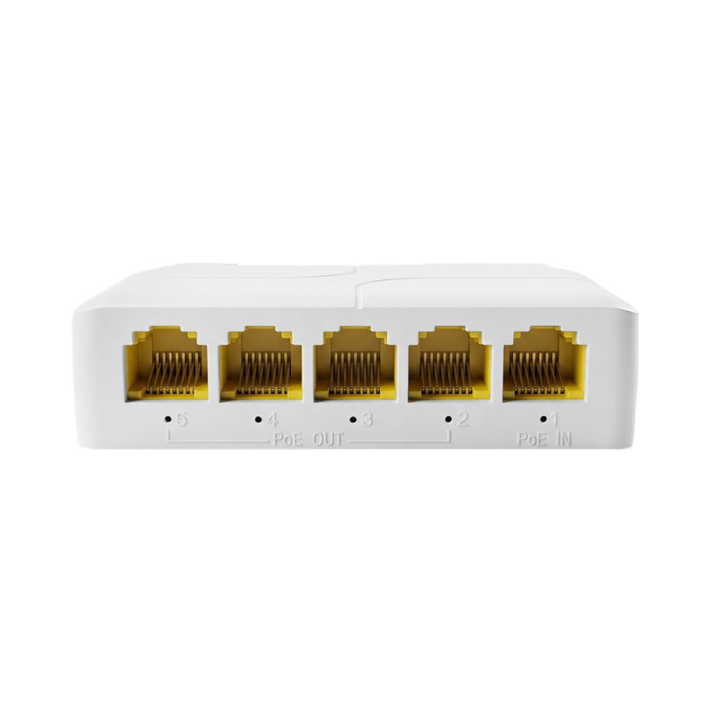 PoE-розширювач на DIN-рейку NVC-POE 4/1000 DIN