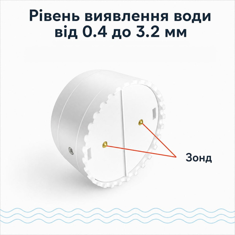 Бездротовий автономний датчик затоплення з WiFi Trinix TRX-WL06(WiFi)