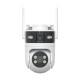 IP PTZ-відеокамера з WiFi 4Mp+4Mp Light Vision VLC-9304WI/2C (Tuya) f=4mm, ІЧ+LED-підсвічування, з мікрофоном