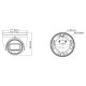 IP-відеокамера 4Mp TVT TD-9545C4-A(PE/AW3) White Full Color f=2.8mm, ІЧ+LED-підсвічування, з мікрофоном