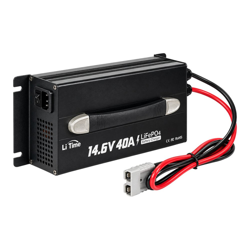 Зарядний пристрій для акумуляторних батарей LiFePO4 14.6V/40A LiTime L12V40A-BCHA-Y