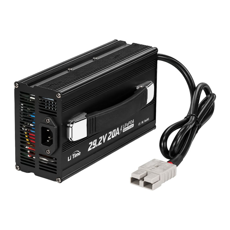 Зарядний пристрій для акумуляторних батарей LiFePO4 29.2V/20A LiTime L24V20A-BCHA-X