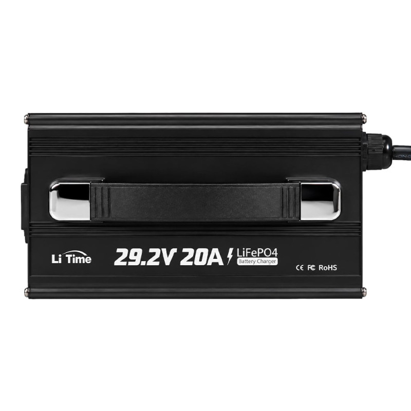 Зарядний пристрій для акумуляторних батарей LiFePO4 29.2V/20A LiTime L24V20A-BCHA-X