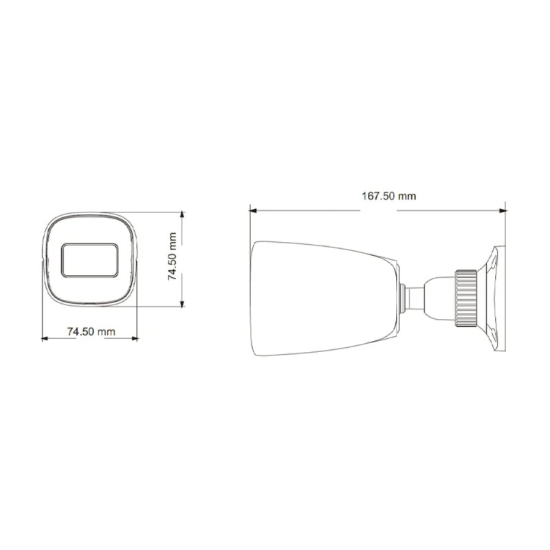 IP-відеокамера 2Mp TVT TD-9421S3BL (D/PE/AR1) f=2.8mm