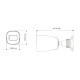 IP-відеокамера 2Mp TVT TD-9421S3BL (D/PE/AR1) f=2.8mm
