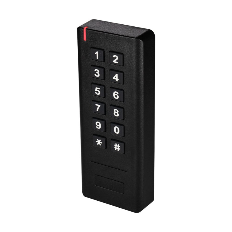 Клавіатура бездротова зі зчитувачем EM-Marine Trinix TRK-2201WR Black