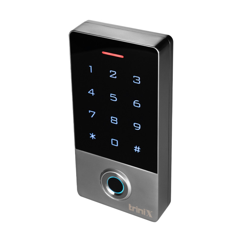 Клавіатура з контролером, зчитувачем відбитків пальців та карт Mifare Trinix TRK-1101MFW(WF)
