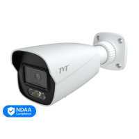 IP-відеокамера 4Mp TVT TD-9442S4-C(D/PE/AW3) White f=2.8mm, ІЧ+LED-підсвічування, з мікрофоном