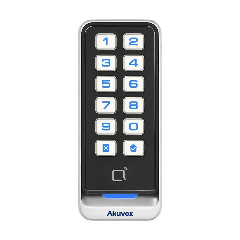 Зчитувач EM-Marine та Mifare з клавіатурою Akuvox CRM11