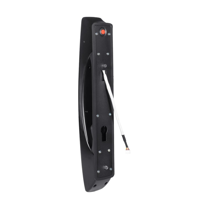 Замок біометричний автономний Trinix TRL-8803BTV Black L/R з Bluetooth та Wi-Fi, розпізнаванням облич, долоней, зчитувачем відбитків пальців і карт Mifare