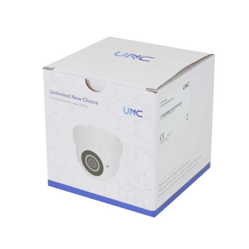 IP відеокамера UNC UNVD-4MIRP-30W/2.8A ES купольна 4 Мп вулична для відеоспостереження