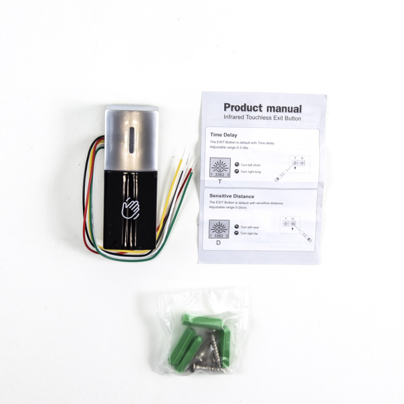 Кнопка виходу безконтактна ATIS Exit-610 для системи контролю доступу