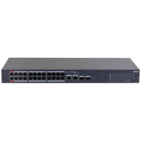Керований 26-портовый PoE комутатор Dahua DH-CS4226-24ET-375 з 24 портами PoE
