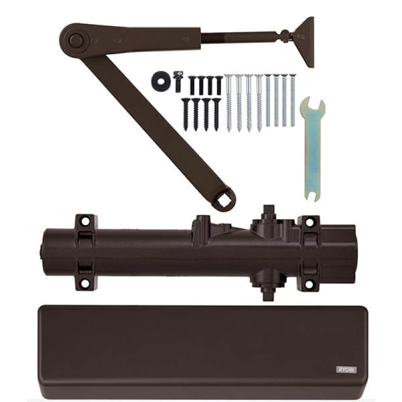 Дотягувач дверей 200 кг RYOBI 4550 dark bronze