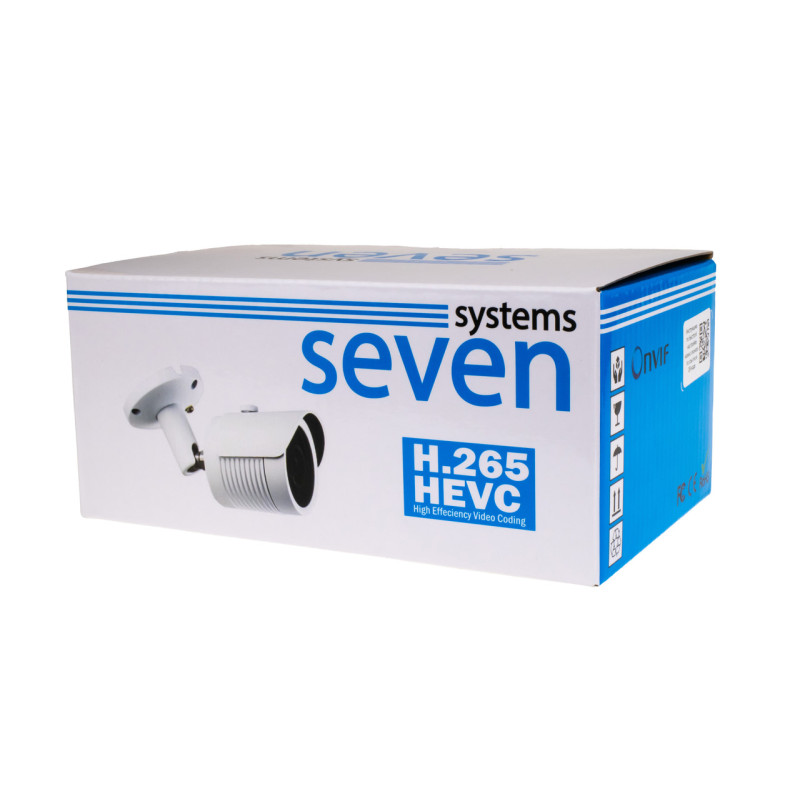 IP-відеокамера 2 Мп вулична SEVEN IP-7222PA Lite white 2,8 мм
