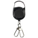 Брелок ретрактор SEVEN TBC-103 Black