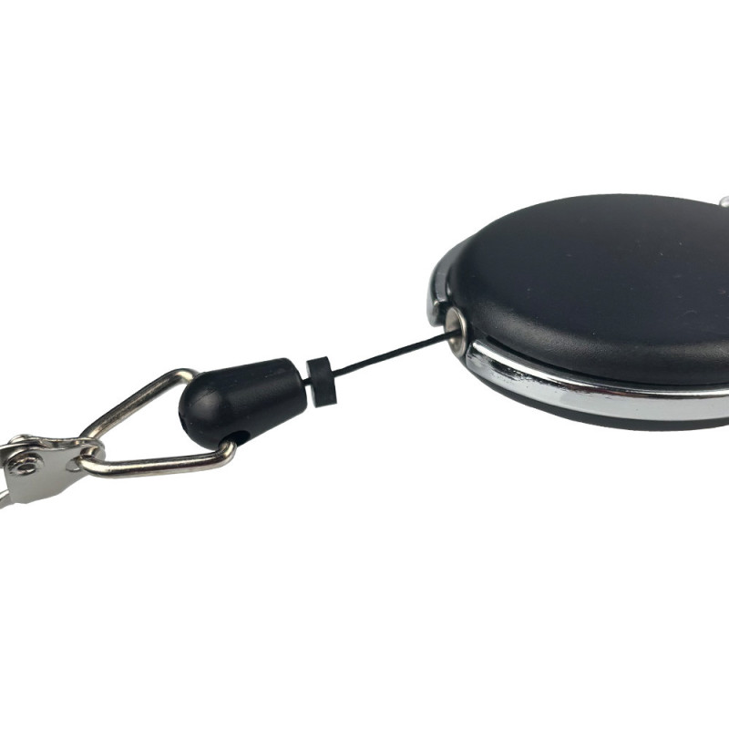 Брелок ретрактор SEVEN TBC-102 Black