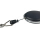 Брелок ретрактор SEVEN TBC-102 Black