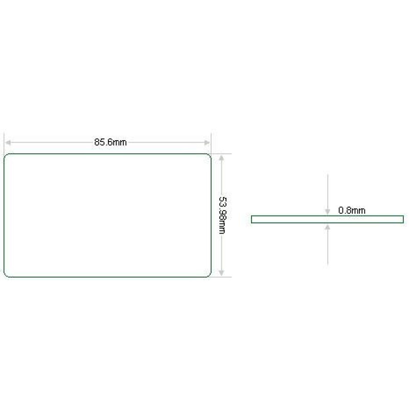 RFID карта доступу MIFARE Plus 2K SEVEN R-98