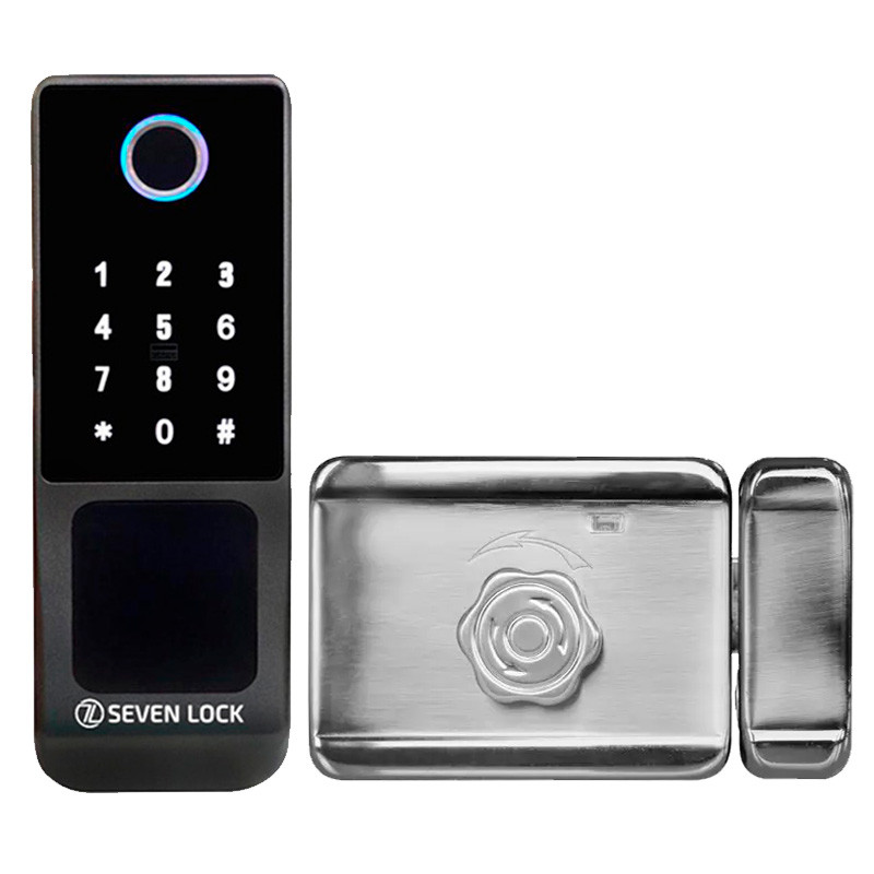 Бездротовий біометричний комплект контролю доступу SEVEN LOCK SL-7770BFkit