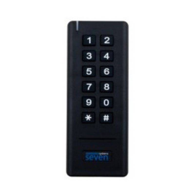 Бездротова клавіатура з вбудованим зчитувачем SEVEN LOCK SK-7712b