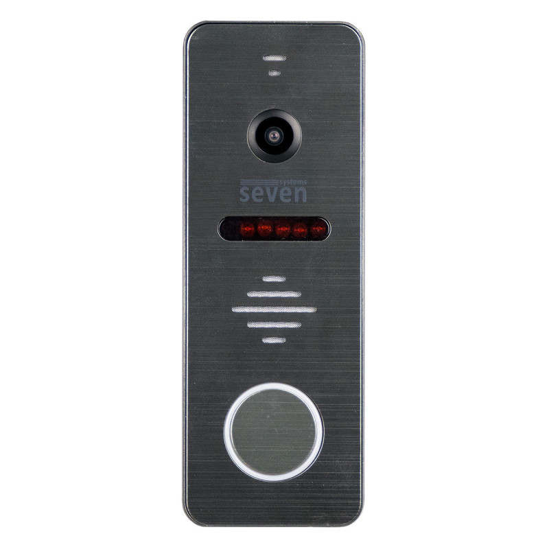 Вызывная панель домофона SEVEN CP-7504 FHD grey