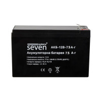 Аккумуляторная батарея SEVEN 12В/7,5Ач