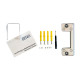 Комплект Wi-Fi домофона 10 дюймов с вызывной панелью SEVEN DP-7517/07Kit black
