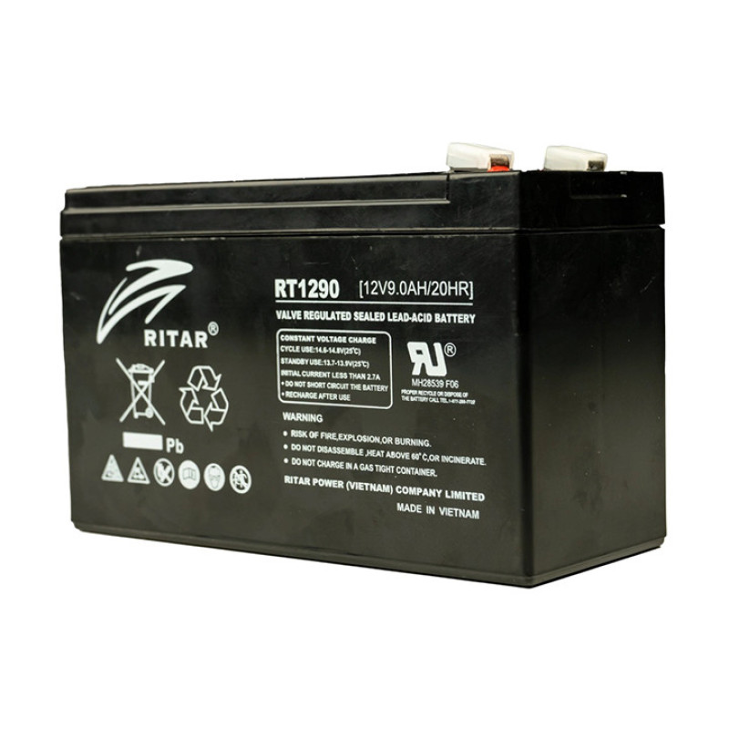 Акумуляторна батарея Ritar RT1290 12В/9Ач