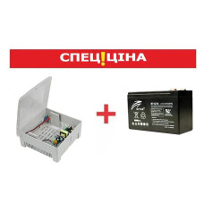 Бесперебойное питание (ББП 5А + АКБ 7Ач) SEVEN KA-7857r