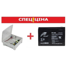 Бесперебойное питание (ББП 5А + АКБ 9Ач) SEVEN KA-7859r
