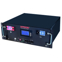 Акумуляторна батарея (АКБ) Sorotec LiFePO4 51,2V/100Ah 5120Wh Wi-Fi у стійку