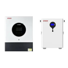 Комплект резервного живлення Sorotec REVO VM IV PRO-T 6kW/48V Wi-Fi з АКБ LiFePO4 51.2V/100Ah wall