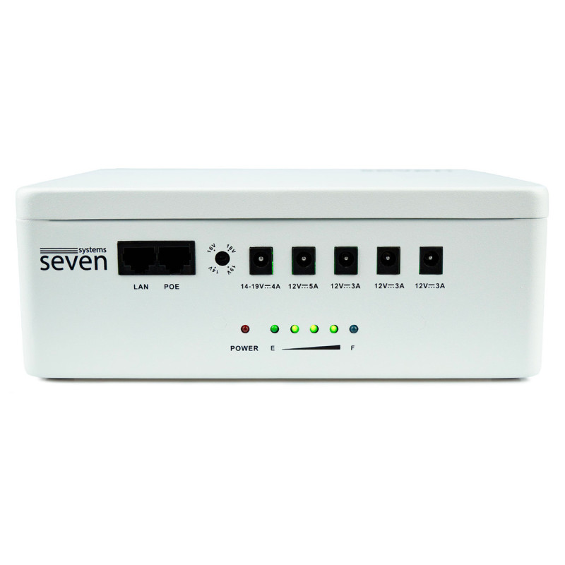ДБЖ SEVEN UPS-7960 white 60W LiFePO4 з регулюванням вихідної напруги