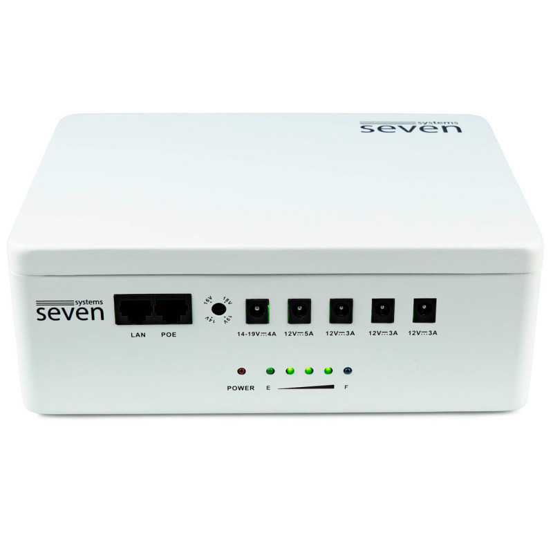 ДБЖ SEVEN UPS-7960 white 60W LiFePO4 з регулюванням вихідної напруги