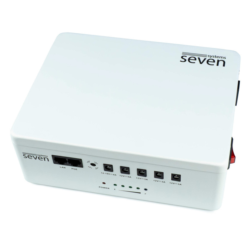 ДБЖ SEVEN UPS-7960 white 60W LiFePO4 з регулюванням вихідної напруги