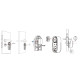 Умный дверной электромоторный замок SEVEN LOCK SL-7772BM