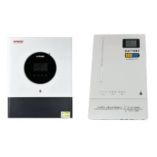 Комплект резервного живлення Sorotec REVO VM IV 6kW/48V з АКБ NPP LiFePO4 51.2V/100Ah 5120Wh