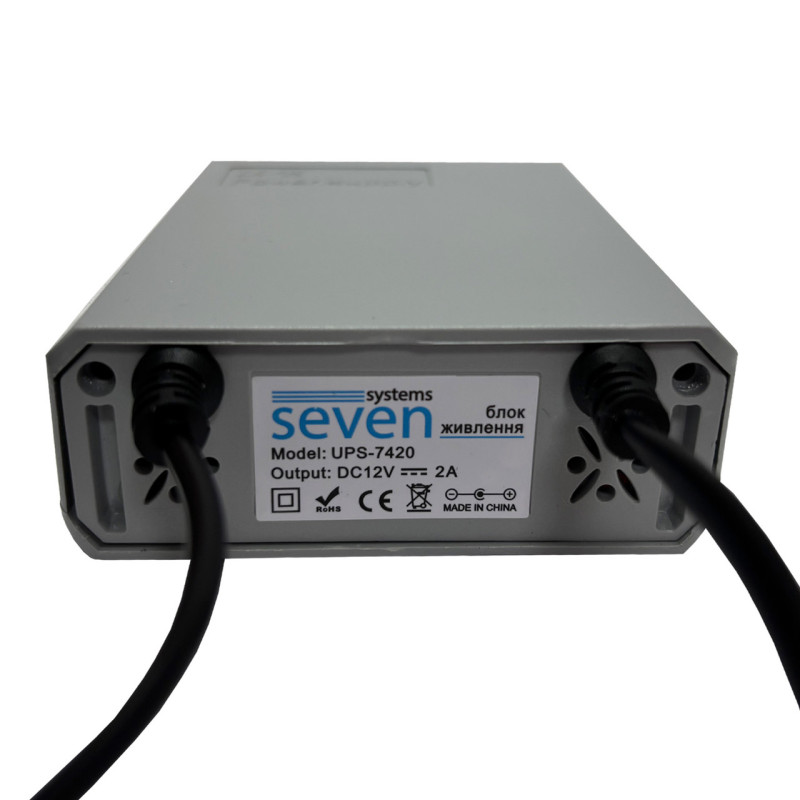 Блок безперебійного живлення 12V/2A SEVEN UPS-7420r для роутера