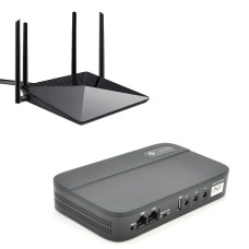 Джерело безперебійного живлення для роутера UPS-36W 1036P (12000 мАгод)